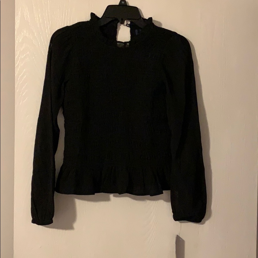 Rachel Roy September black blouse
